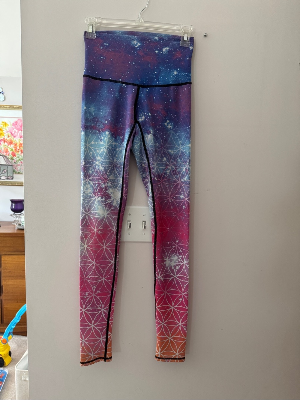 “Into The AM” Galaxy Ombre High-Rise Leggings